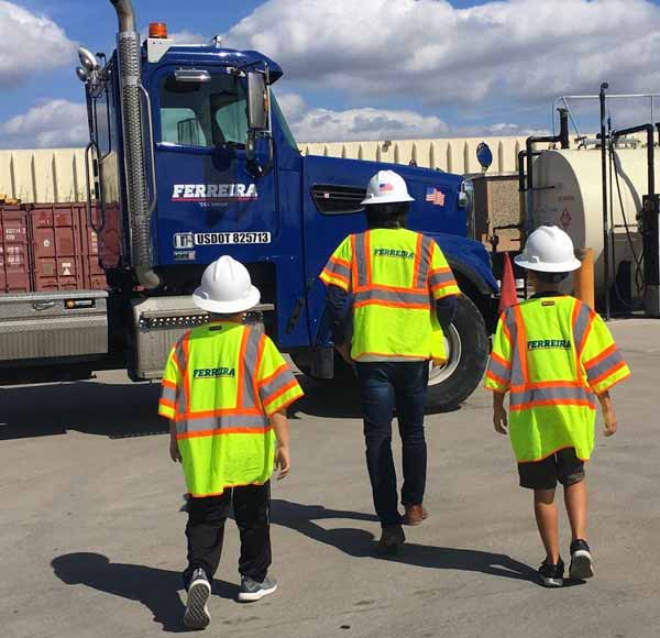 constructions workers reviewing plans